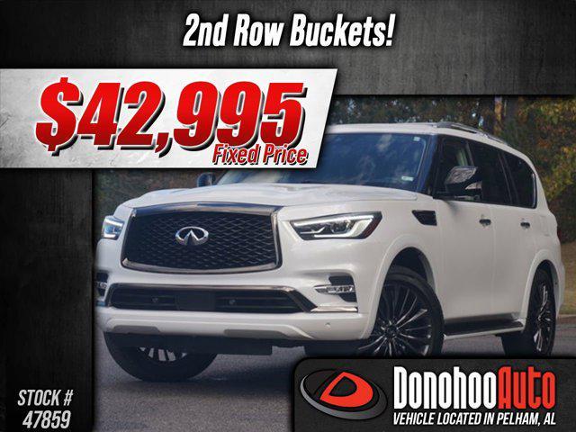 used 2021 INFINITI QX80 car, priced at $42,995