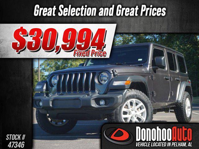 used 2023 Jeep Wrangler car, priced at $30,994