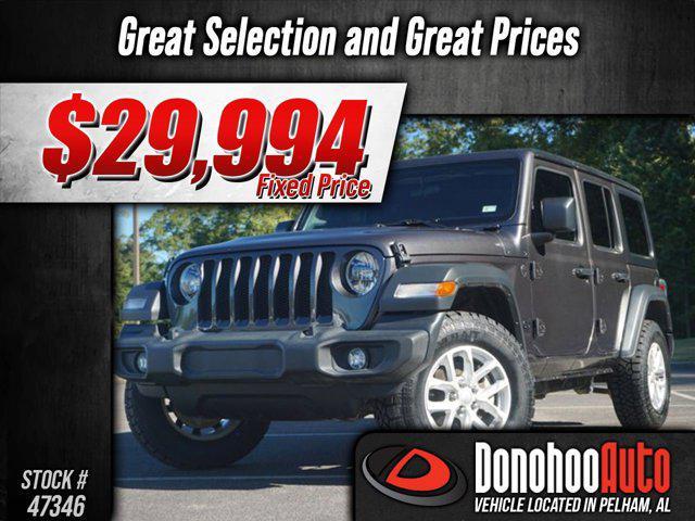 used 2023 Jeep Wrangler car, priced at $29,994