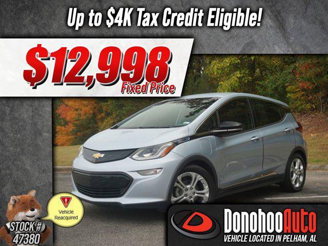 used 2017 Chevrolet Bolt EV car, priced at $12,998