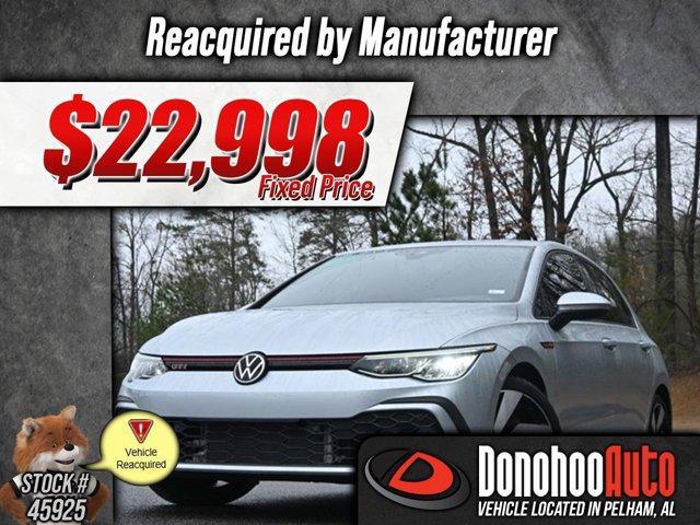 used 2022 Volkswagen Golf GTI car, priced at $22,998