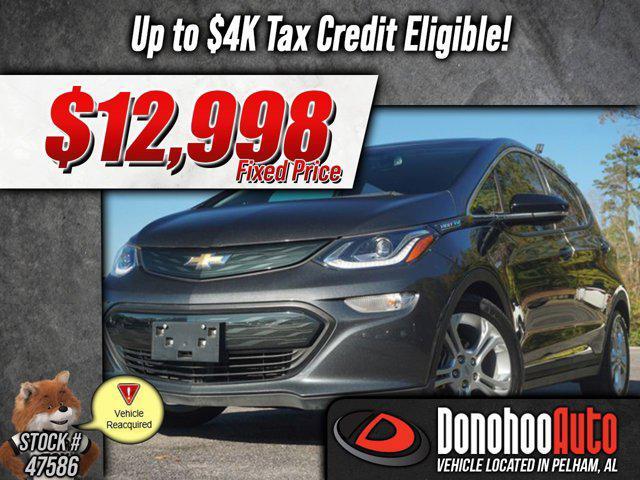 used 2018 Chevrolet Bolt EV car, priced at $12,998