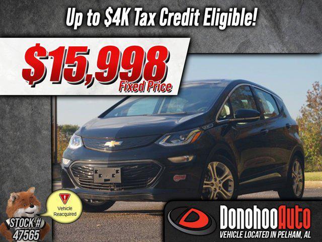 used 2020 Chevrolet Bolt EV car, priced at $15,998