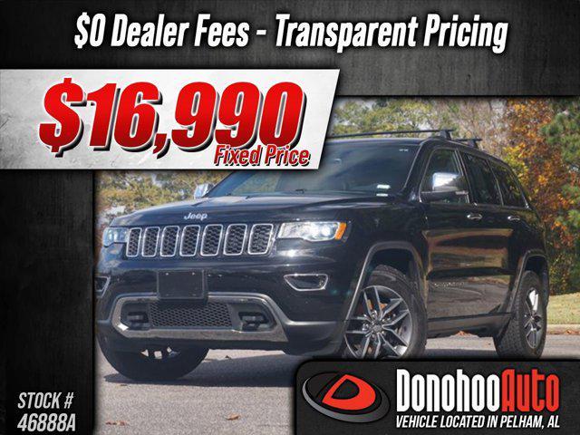 used 2017 Jeep Grand Cherokee car, priced at $16,990