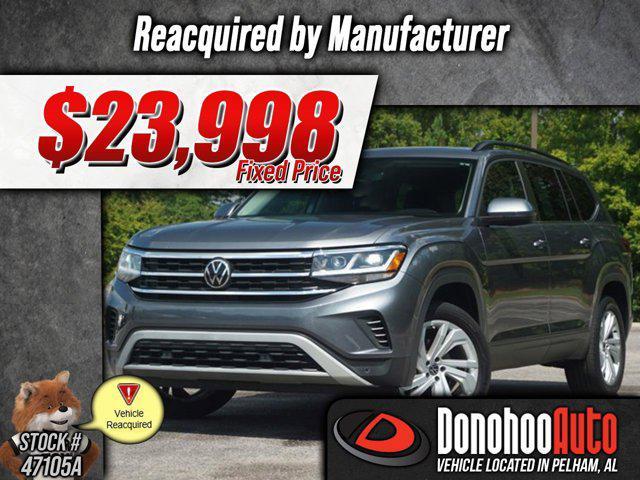 used 2021 Volkswagen Atlas car, priced at $23,998