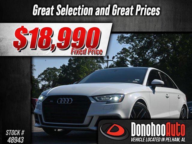 used 2017 Audi S3 car, priced at $18,990