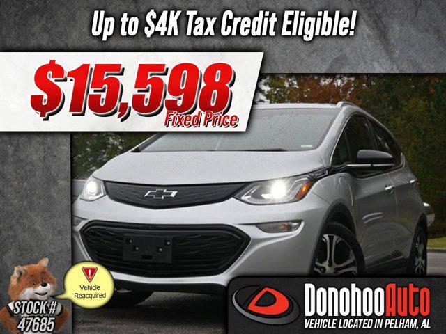 used 2020 Chevrolet Bolt EV car, priced at $15,598