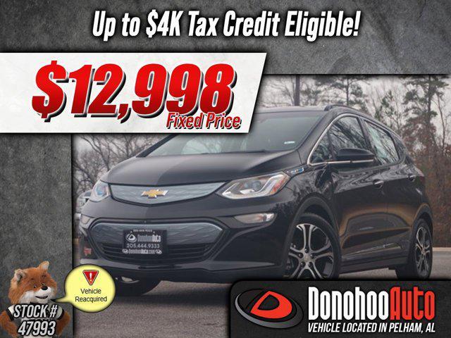 used 2017 Chevrolet Bolt EV car, priced at $12,998