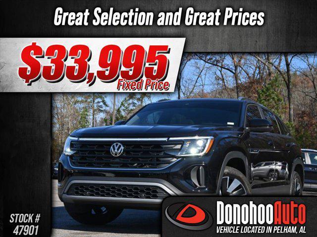 used 2024 Volkswagen Atlas Cross Sport car, priced at $33,995