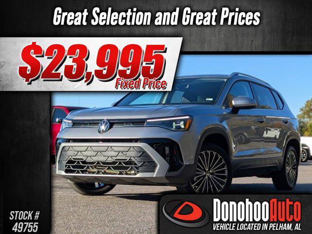 used 2025 Volkswagen Taos car, priced at $23,995