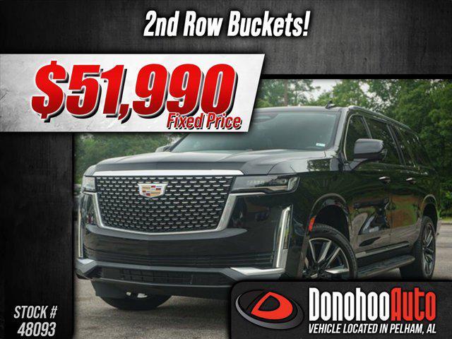 used 2021 Cadillac Escalade ESV car, priced at $51,990