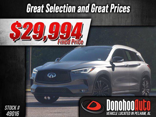 used 2022 INFINITI QX50 car, priced at $29,994