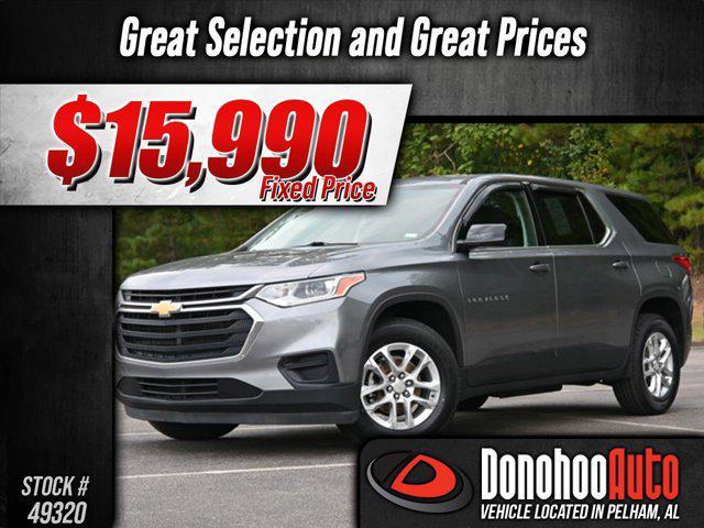 used 2018 Chevrolet Traverse car, priced at $15,990