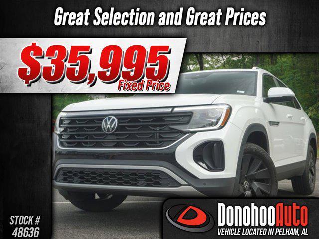 used 2024 Volkswagen Atlas Cross Sport car, priced at $35,995