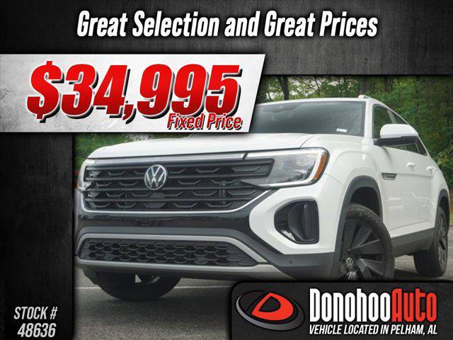 used 2024 Volkswagen Atlas Cross Sport car, priced at $34,995