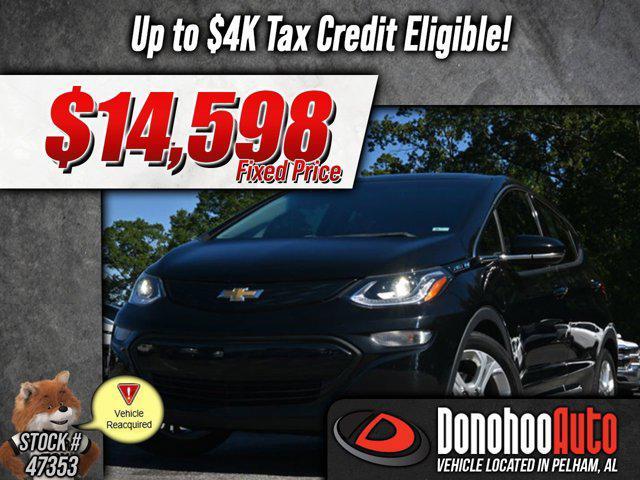 used 2019 Chevrolet Bolt EV car, priced at $14,598