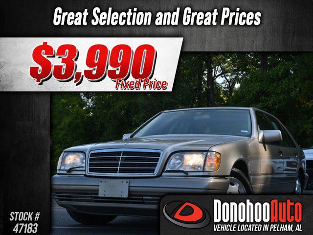 used 1995 Mercedes-Benz S-Class car, priced at $3,990