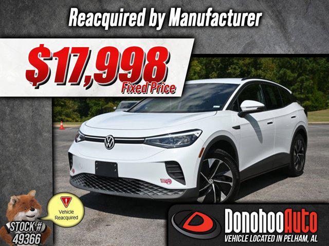 used 2022 Volkswagen ID.4 car, priced at $17,998