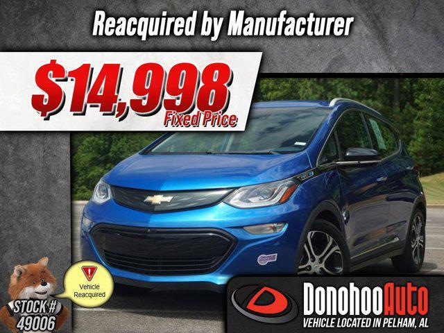 used 2019 Chevrolet Bolt EV car, priced at $14,998