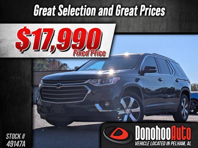 used 2021 Chevrolet Traverse car, priced at $17,990