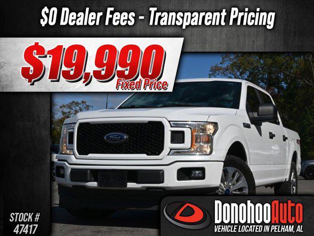 used 2018 Ford F-150 car, priced at $19,990