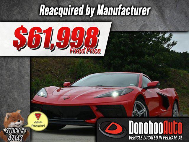 used 2022 Chevrolet Corvette car, priced at $61,998