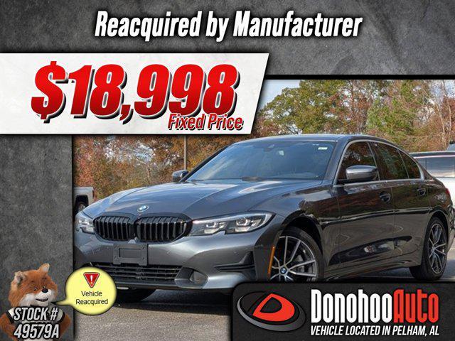 used 2020 BMW 330 car, priced at $18,998