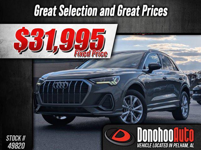 used 2024 Audi Q3 car, priced at $31,995