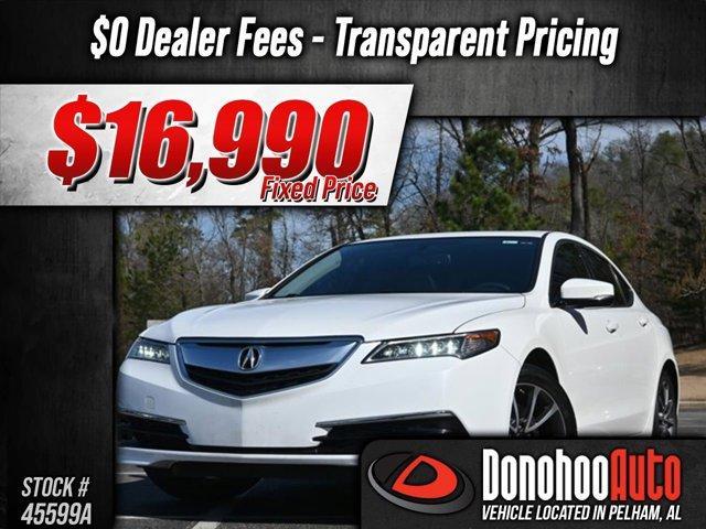 used 2016 Acura TLX car, priced at $16,990