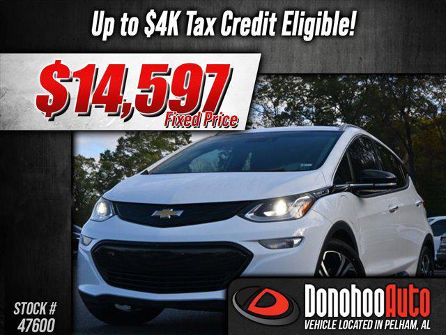 used 2017 Chevrolet Bolt EV car, priced at $14,597