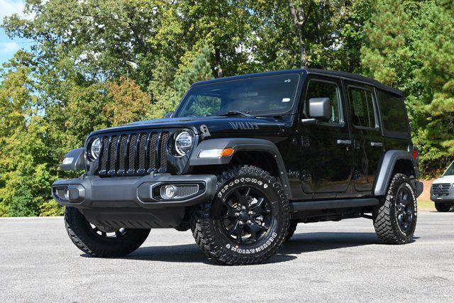 used 2022 Jeep Wrangler car, priced at $33,995