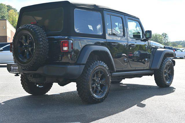 used 2022 Jeep Wrangler car, priced at $33,995