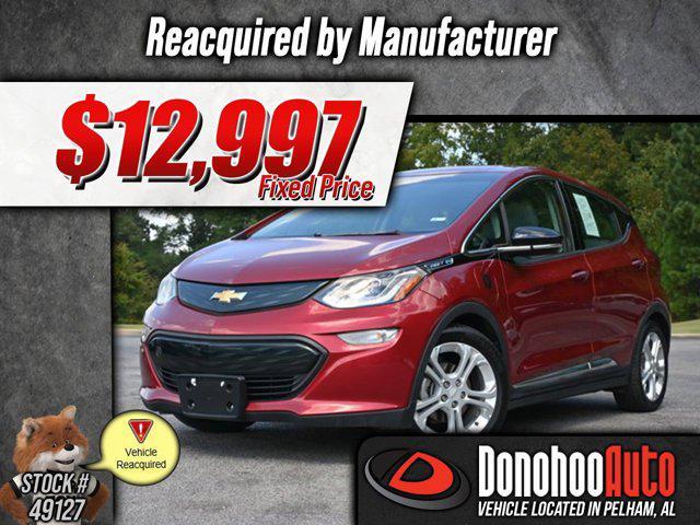 used 2019 Chevrolet Bolt EV car, priced at $12,997