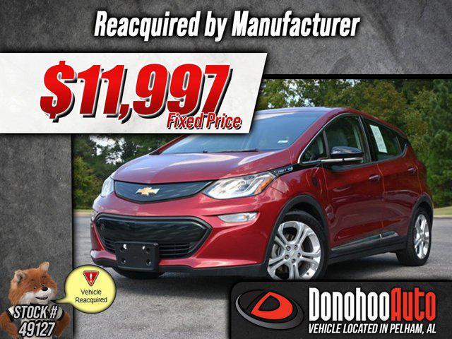 used 2019 Chevrolet Bolt EV car, priced at $11,997