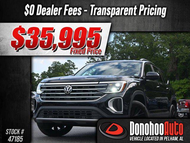 used 2024 Volkswagen Atlas car, priced at $35,995