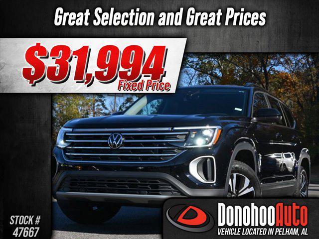 used 2024 Volkswagen Atlas car, priced at $31,994