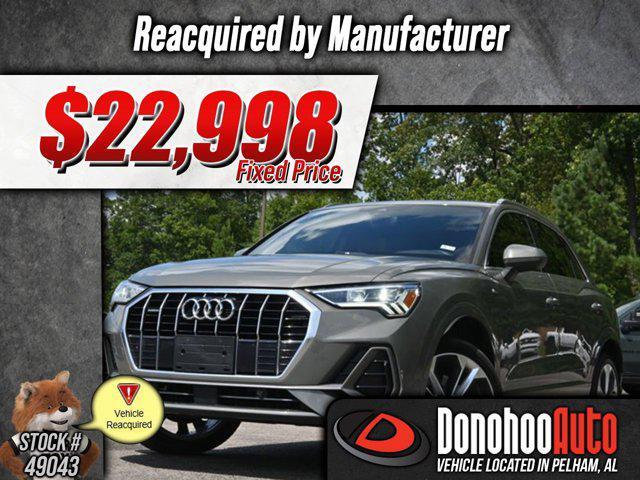 used 2020 Audi Q3 car, priced at $22,998