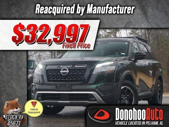 used 2023 Nissan Pathfinder car, priced at $32,997
