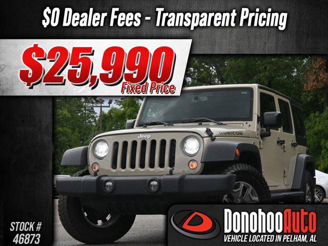 used 2018 Jeep Wrangler JK Unlimited car, priced at $25,990