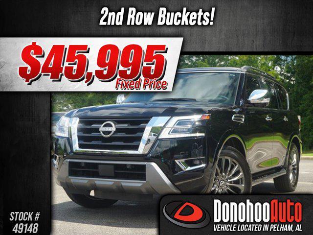 used 2024 Nissan Armada car, priced at $45,995