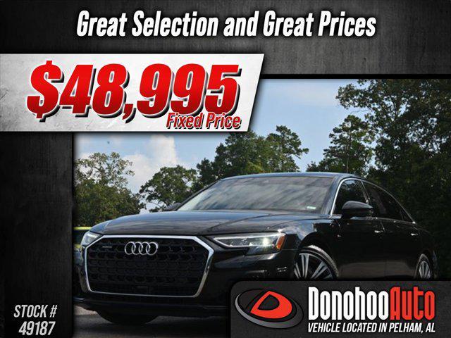 used 2022 Audi A8 car, priced at $48,995