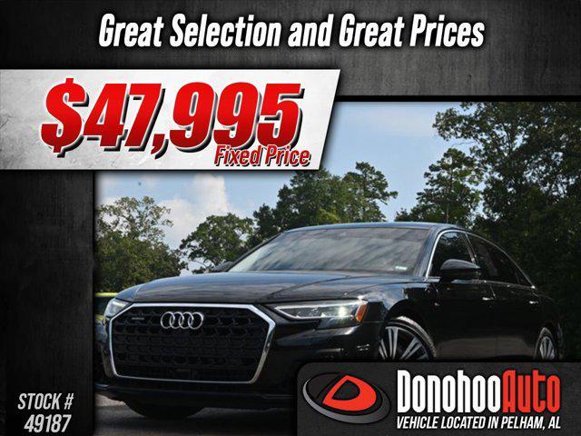 used 2022 Audi A8 car, priced at $47,995