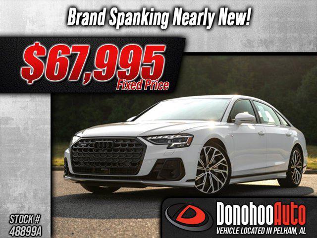 used 2024 Audi A8 car, priced at $67,995