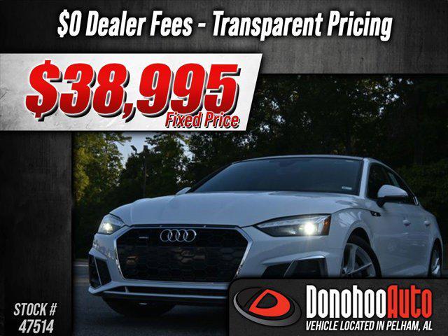 used 2024 Audi A5 Sportback car, priced at $38,995