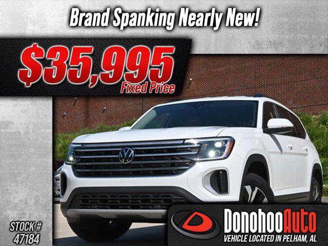 used 2024 Volkswagen Atlas car, priced at $35,995