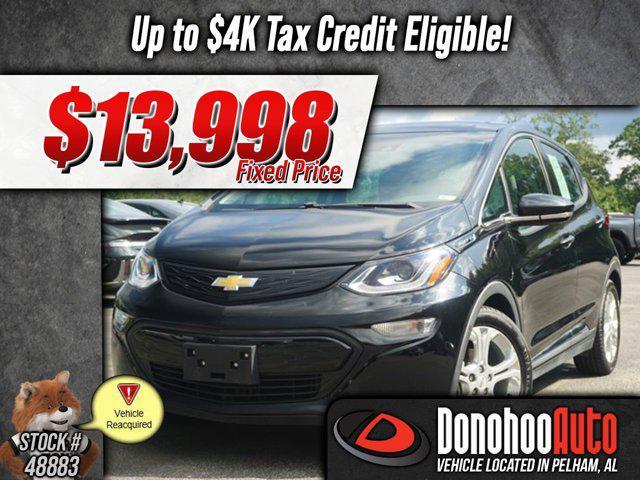 used 2020 Chevrolet Bolt EV car, priced at $13,998