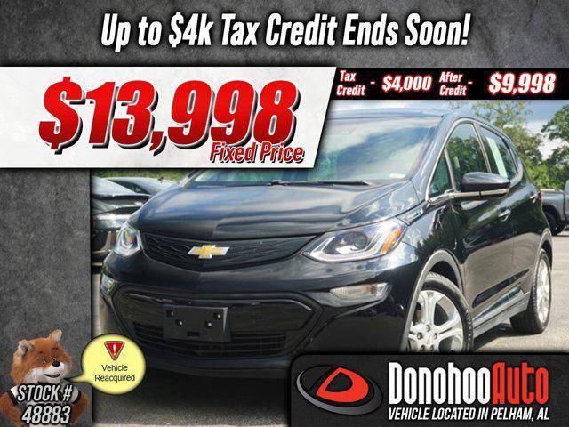 used 2020 Chevrolet Bolt EV car, priced at $13,998