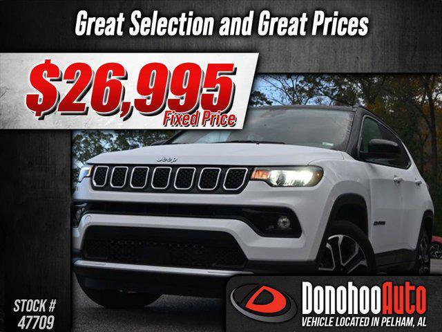 used 2023 Jeep Compass car, priced at $26,995