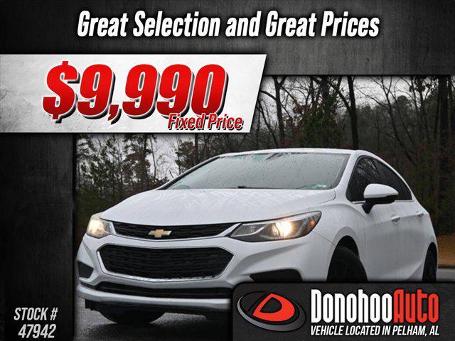 used 2017 Chevrolet Cruze car, priced at $9,990