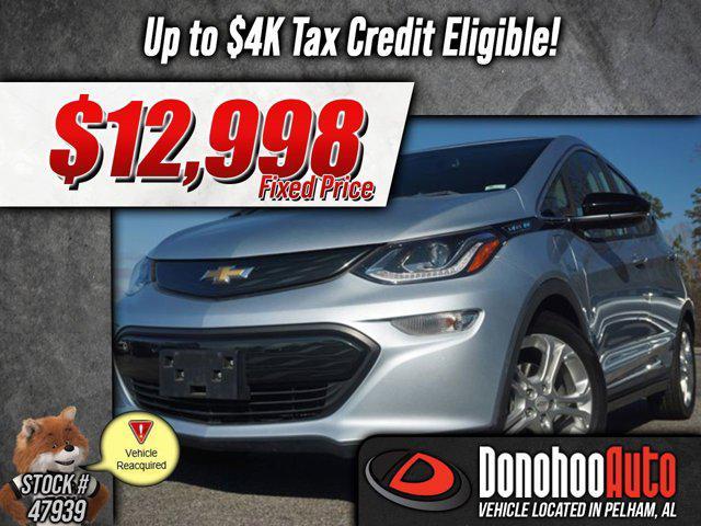 used 2018 Chevrolet Bolt EV car, priced at $12,998